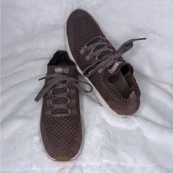 NOBULL Men’s Espresso Knit Runner Sneakers Size 12.5 - Picture 5 of 13